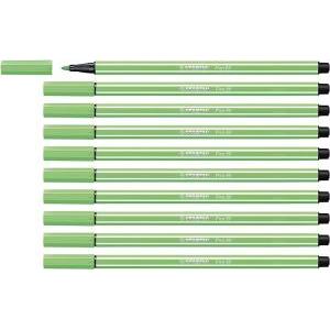 Pennarelli  pen 68 m verde menta confezione da 10