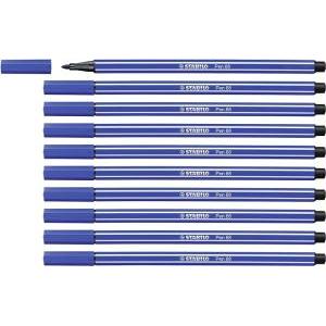 Pennarelli  pen 68 m blu oltremare confezione da 10