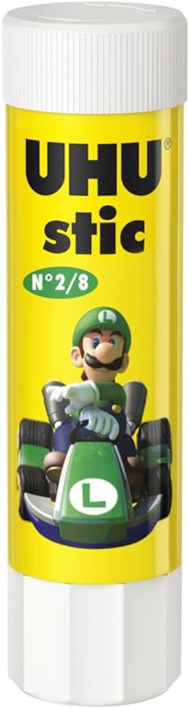 Colla stick Uhu mario kart 8.2gr confezione da 24