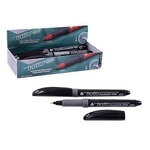 Marcatore tratto marker pen ohp sf nero confezione da 8