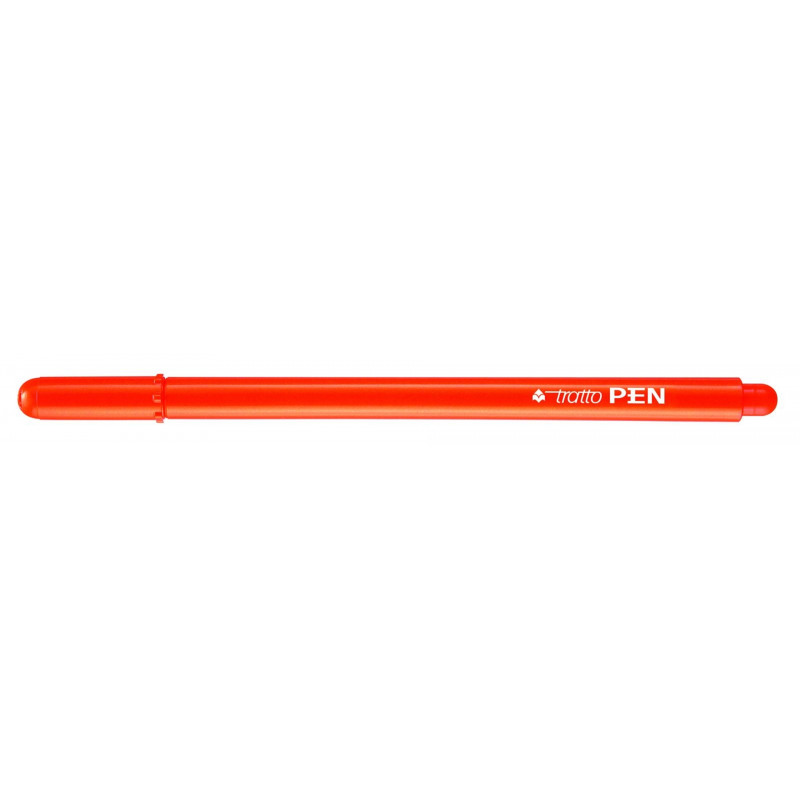 Penna Tratto pen metal arancio fluo confezione da 12