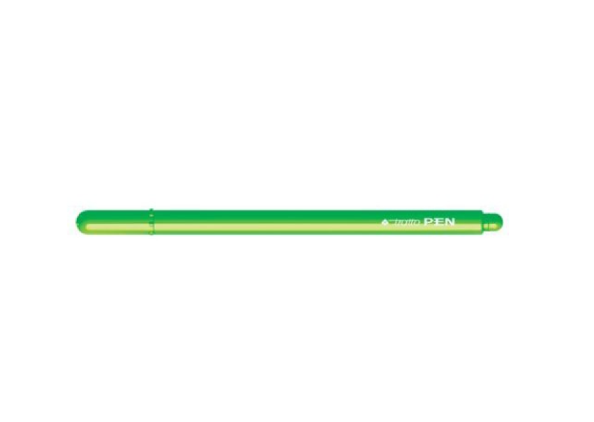 Penna Tratto pen verde fluo confezione da 12