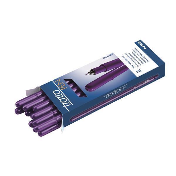 Penna Tratto pen metal glicine confezione da 12