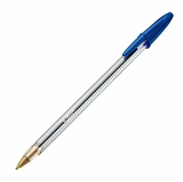 Penna Bic Cristal medium 1.0mm blu confezione da 50