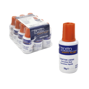 Correttore liquido tratto whity fluid 20gr confezione da 12