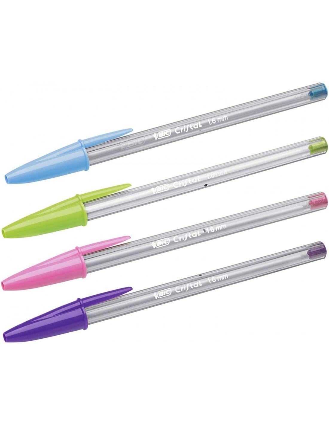 Penna Bic cristal fun large confezione da 20