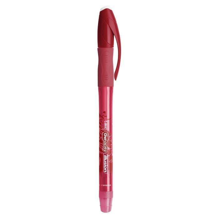 Penna Gel cancellabile Bic Gelocity Illusion rossa confezione da 12