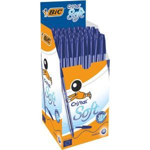 Penna  cristal soft 1.2mm blu confezione da 50