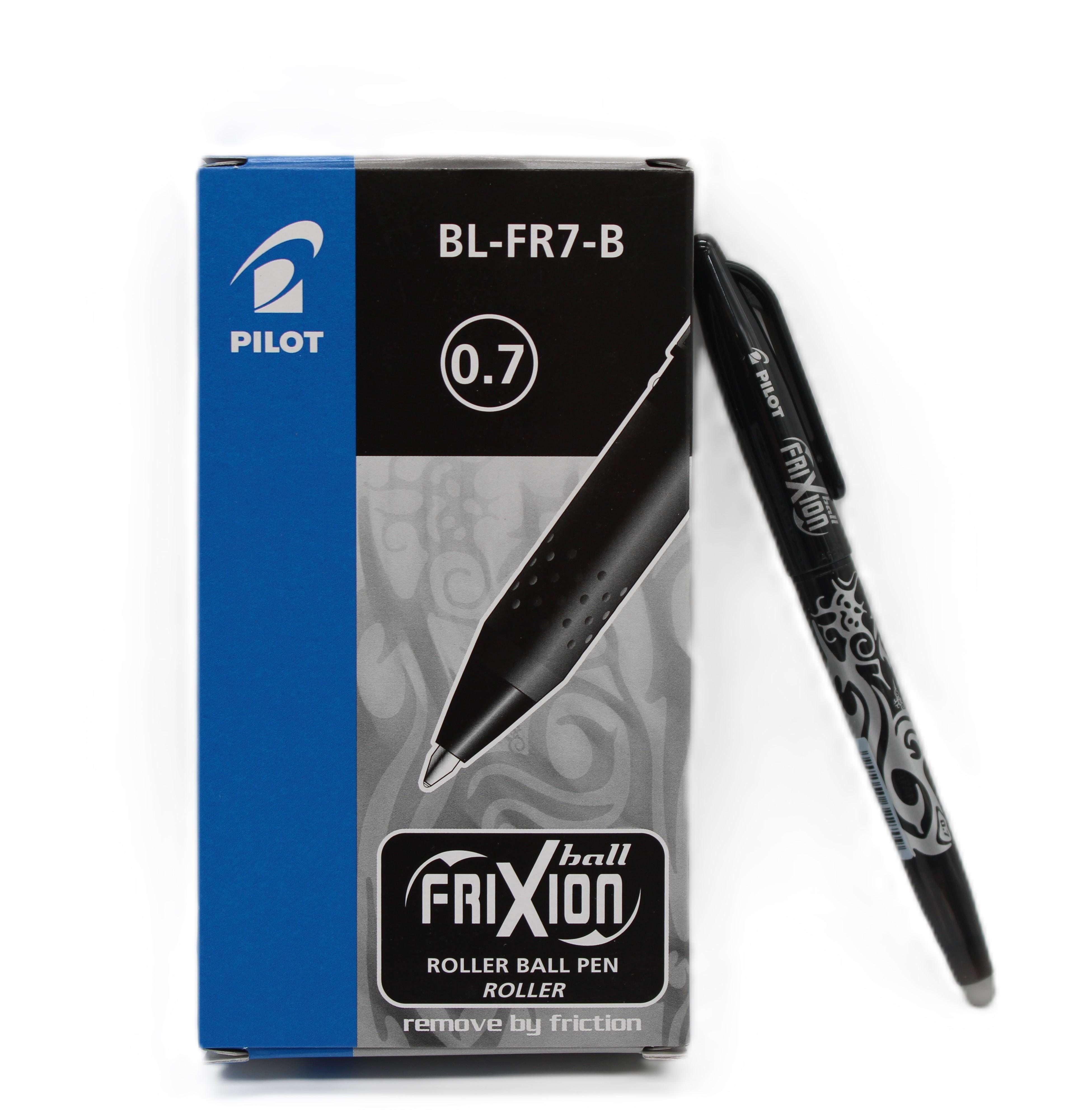 PILOT Penna Pilot Frixion ball nera 0.7mm confezione da 12