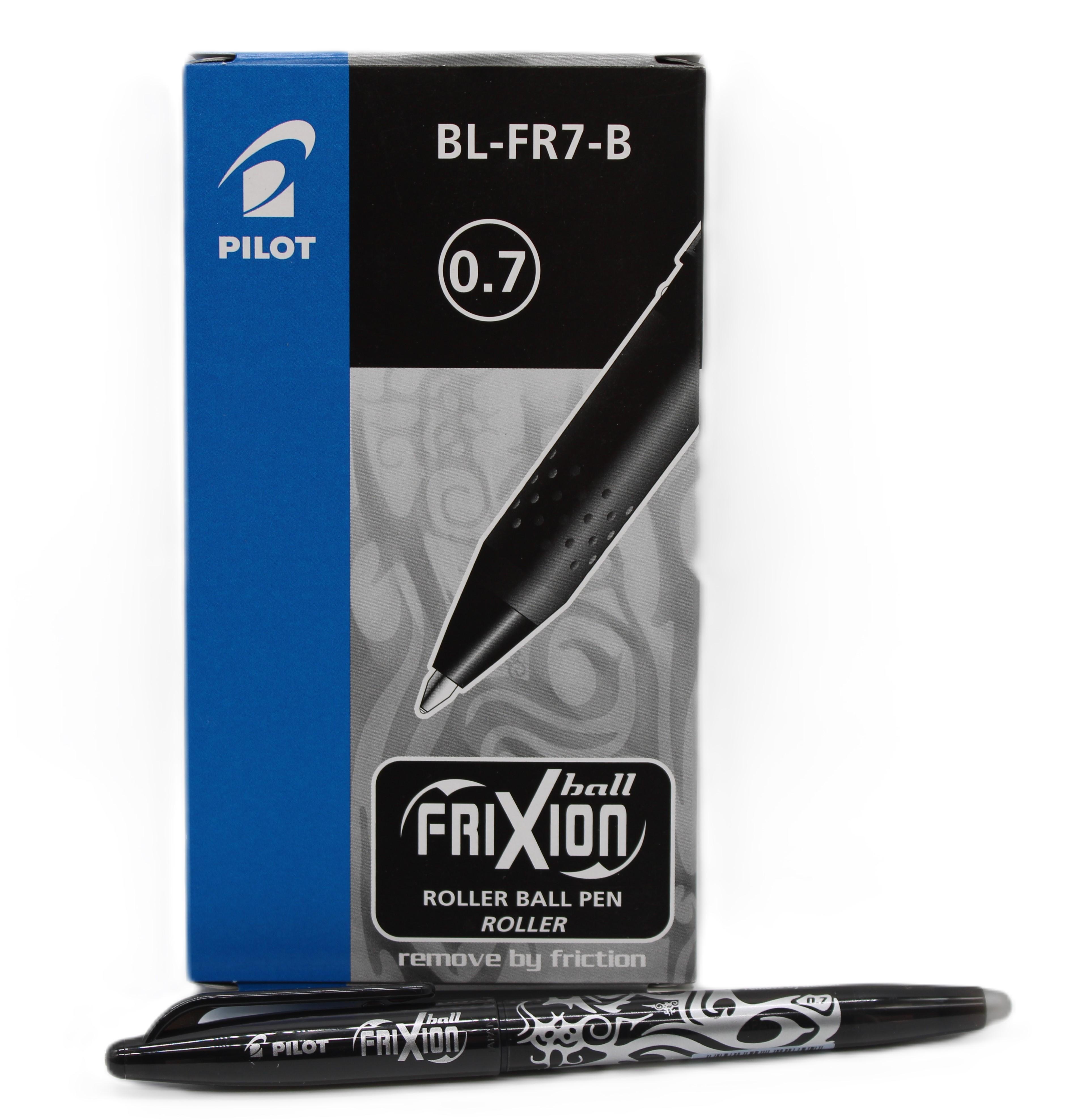 PILOT Penna Pilot Frixion ball nera 0.7mm confezione da 12