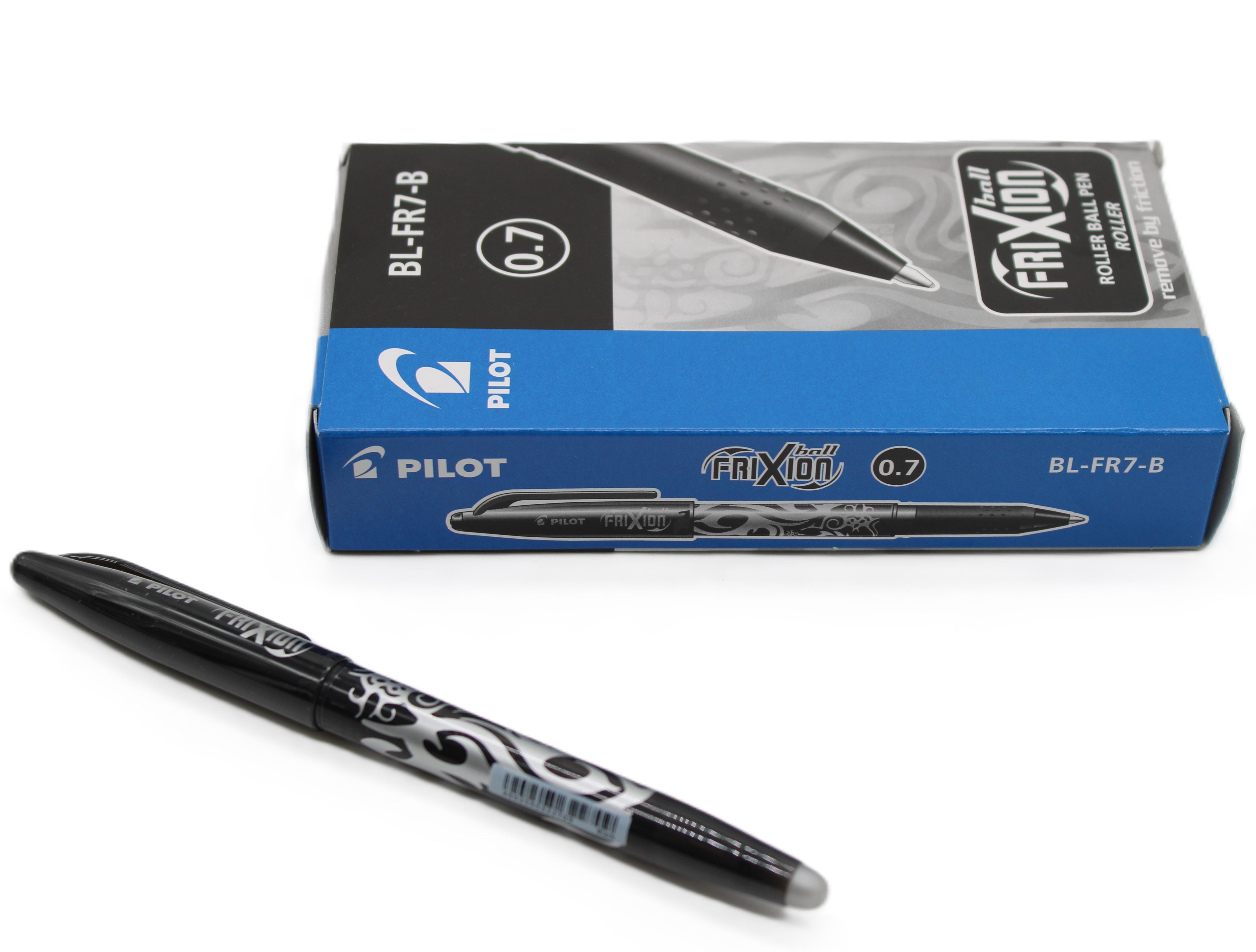 PILOT Penna Pilot Frixion ball nera 0.7mm confezione da 12