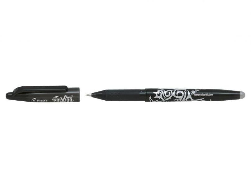 PILOT Penna Pilot Frixion ball nera 0.7mm confezione da 12