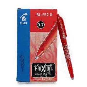 Penna  frixion ball rossa 0.7mm confezione da 12