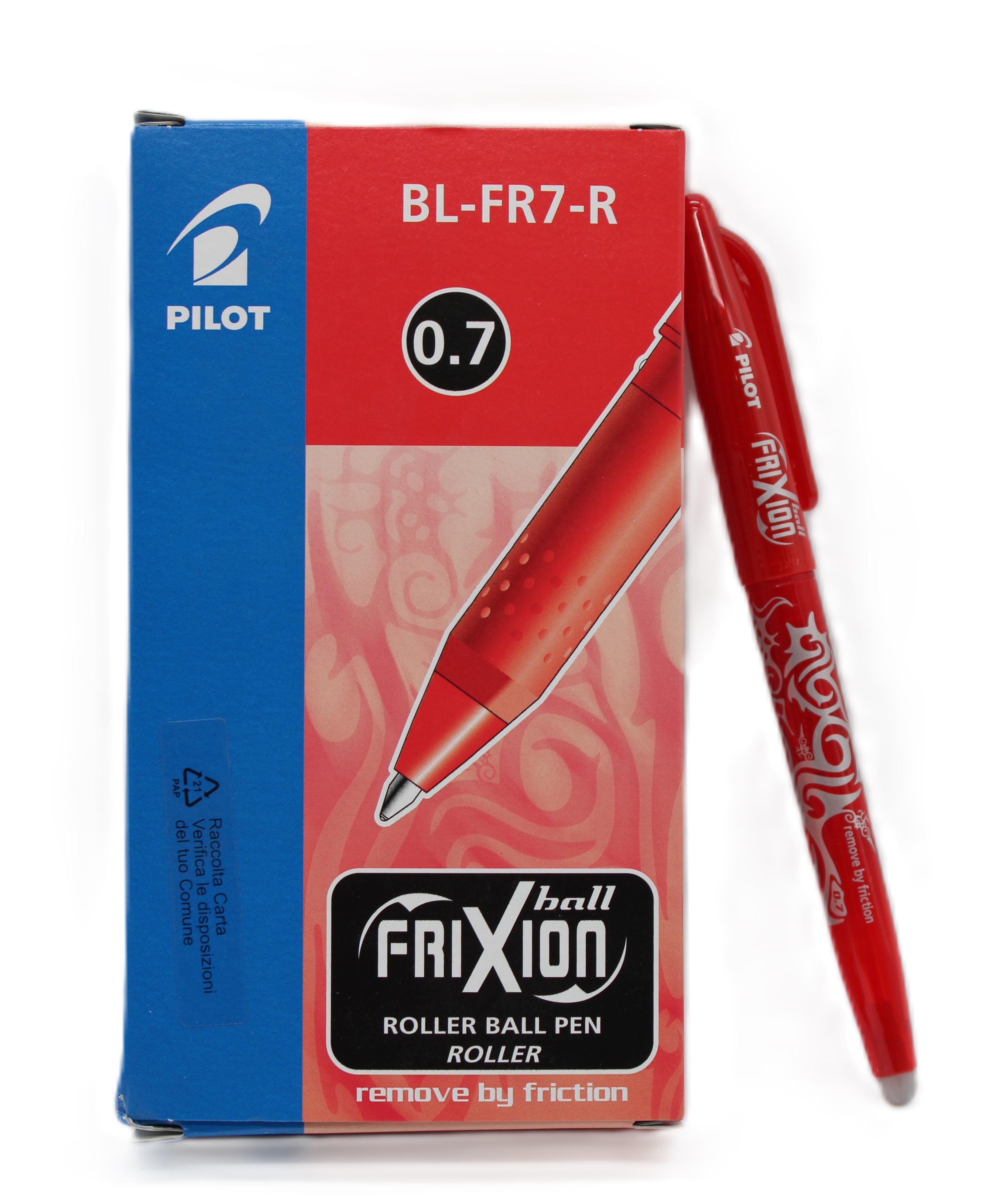 Penna Pilot Frixion ball rossa 0.7mm confezione da 12