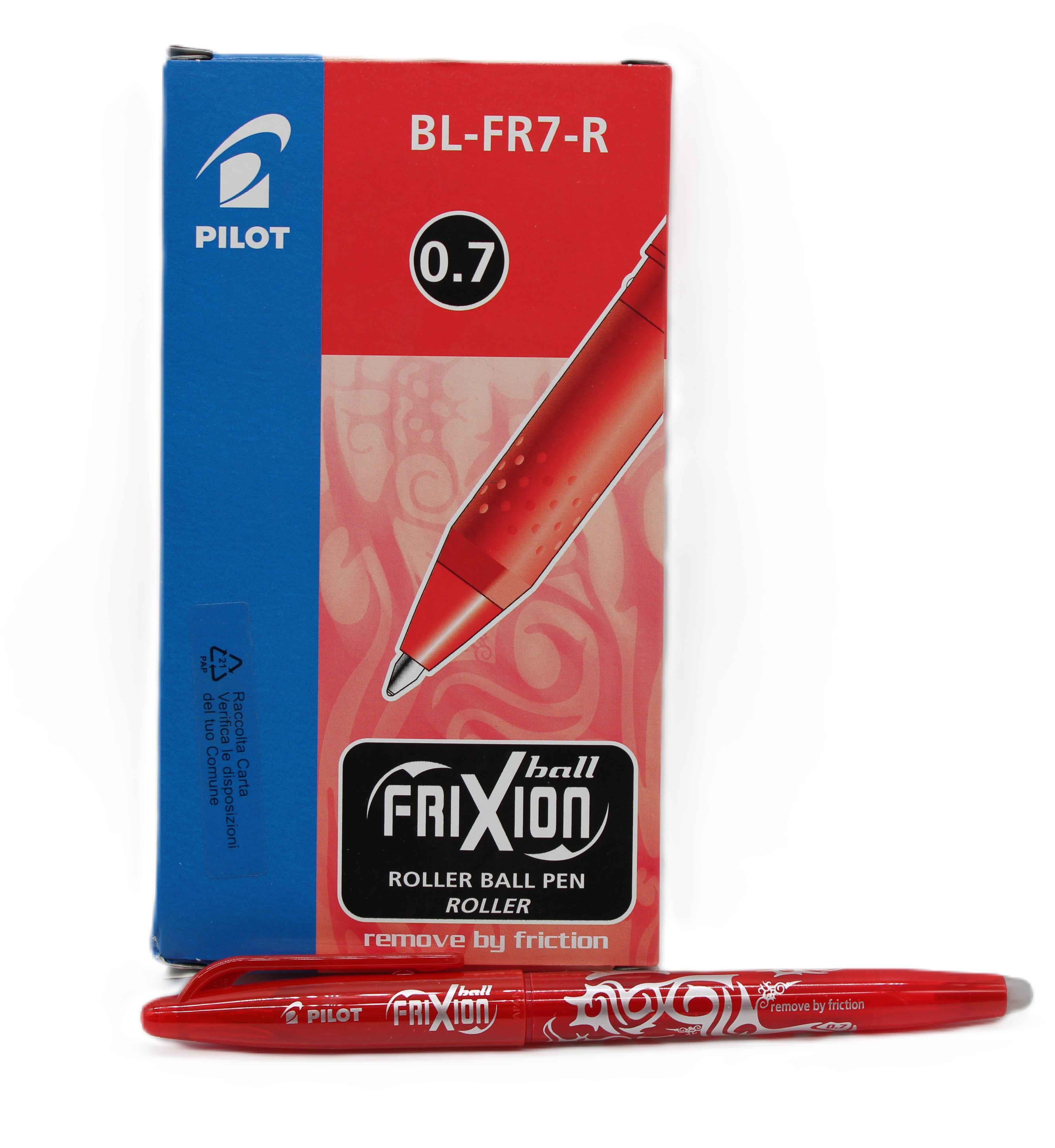 Penna Pilot Frixion ball rossa 0.7mm confezione da 12