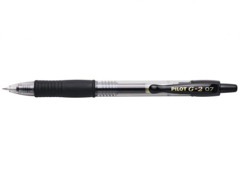 Penna a sfera Pilot G-2 nero 0.7mm confezione da 12