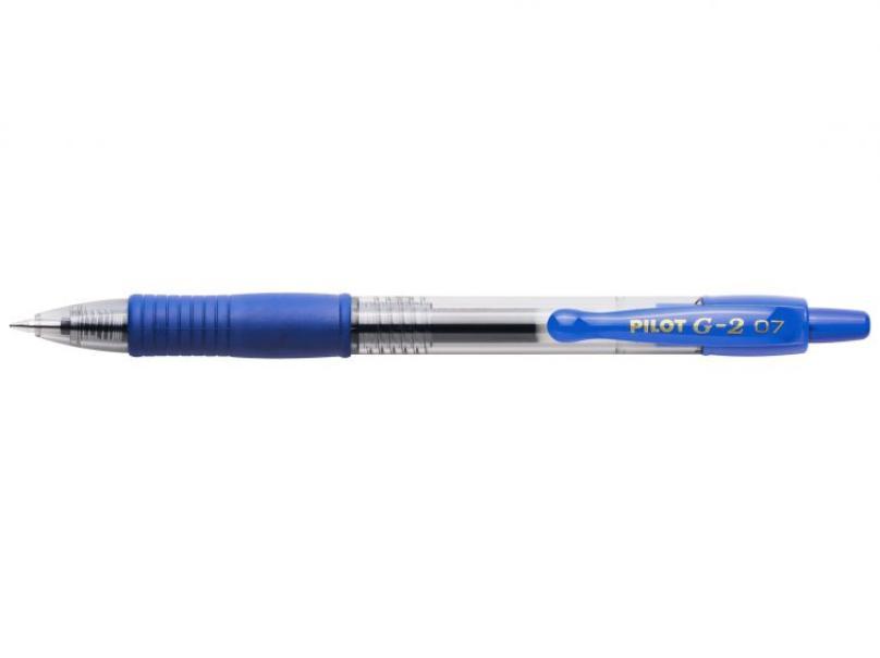 Penna a sfera Pilot G-2 blu 0.7mm confezione da 12