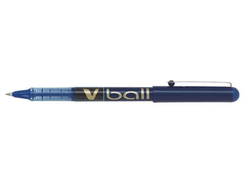 Penna Pilot roller V ball 0.7mm blu confezione da 12