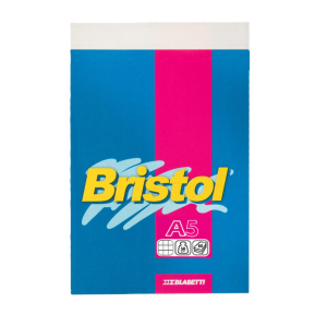 Blocco notes  bristol a5 rigatura 5m confezione da 10