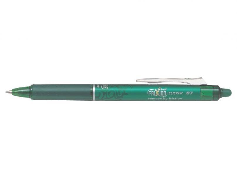 Penna Pilot frixion clicker verde 0.7 confezione da 12