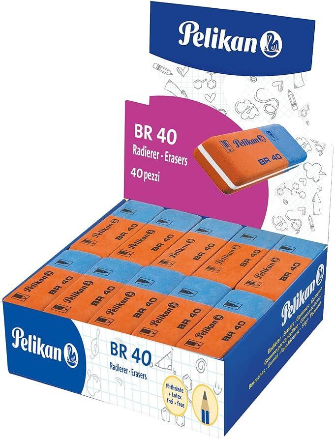 Gomme per cancellare Pelikan BR 40 confezione da 40