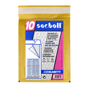 Sacchetti sacboll imbottiti f.to 17x27 / 15x21 confezione da 10