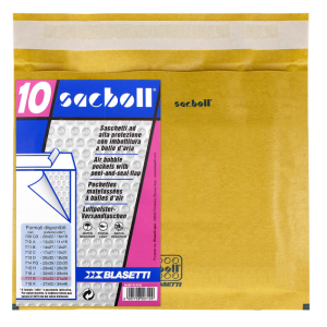 Sacchetti sacboll imbottiti f.to 24x32 / 21x26 confezione da 10