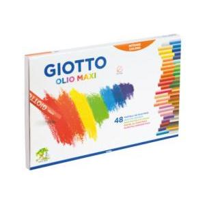 Pastelli ad olio giotto maxi confezione da 48