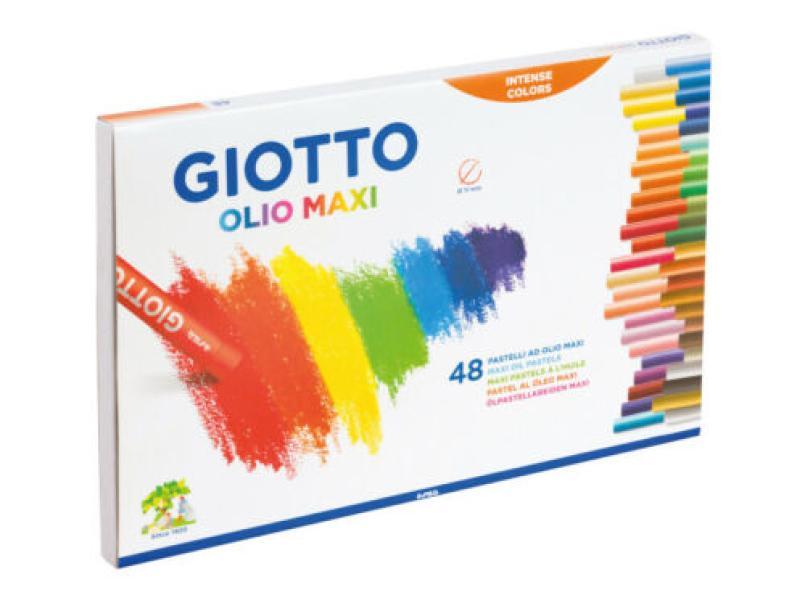 Pastelli ad olio Giotto maxi confezione da 48