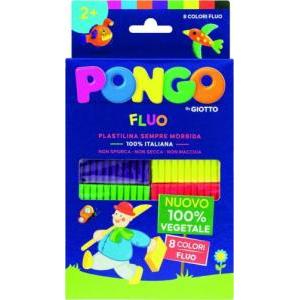 Pongo giotto fluo 264g confezione da 8