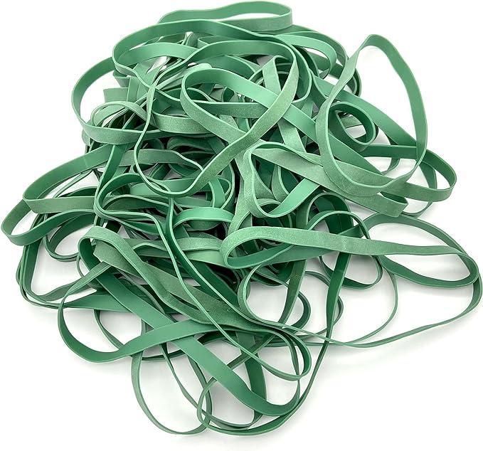 Elastici fettuccia Siam gomma verde 120x80mm sacchetto da 1kg