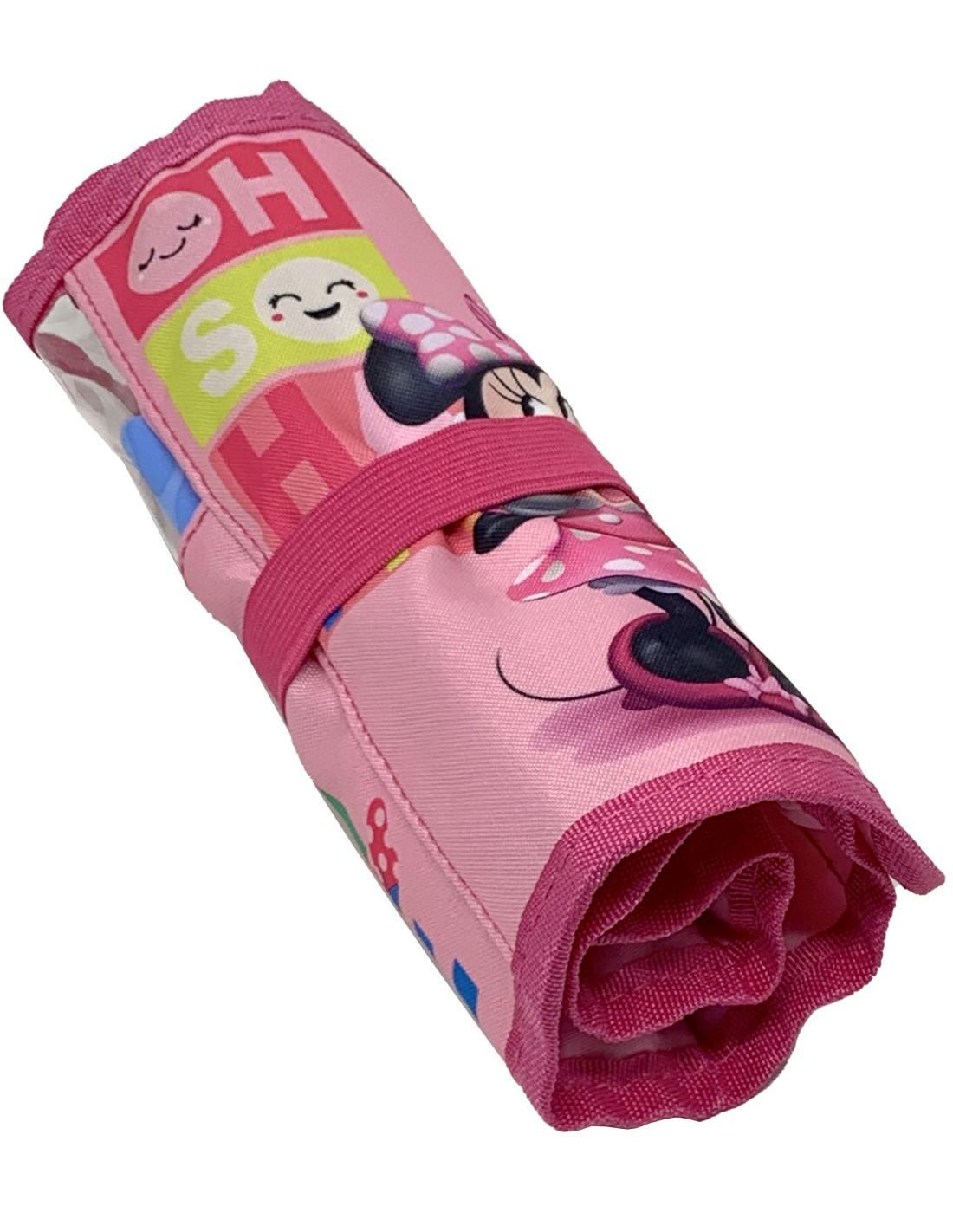 Astuccio roll Minnie con 12 pennarelli Giotto