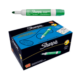 Pennarelli sharpie whiteboard verde confezione da 12