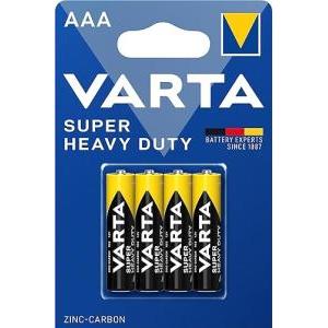 Batteria  super heavy duty aaa blister da 4