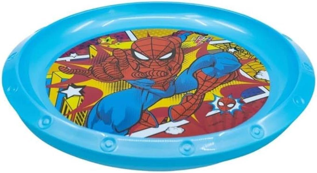 Set pranzo Marvel Spiderman plastica riutilizzabile 5 pezzi