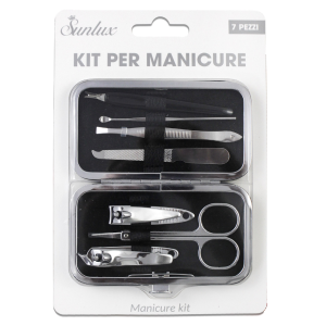 Kit per manicure confezione da 7 pezzi