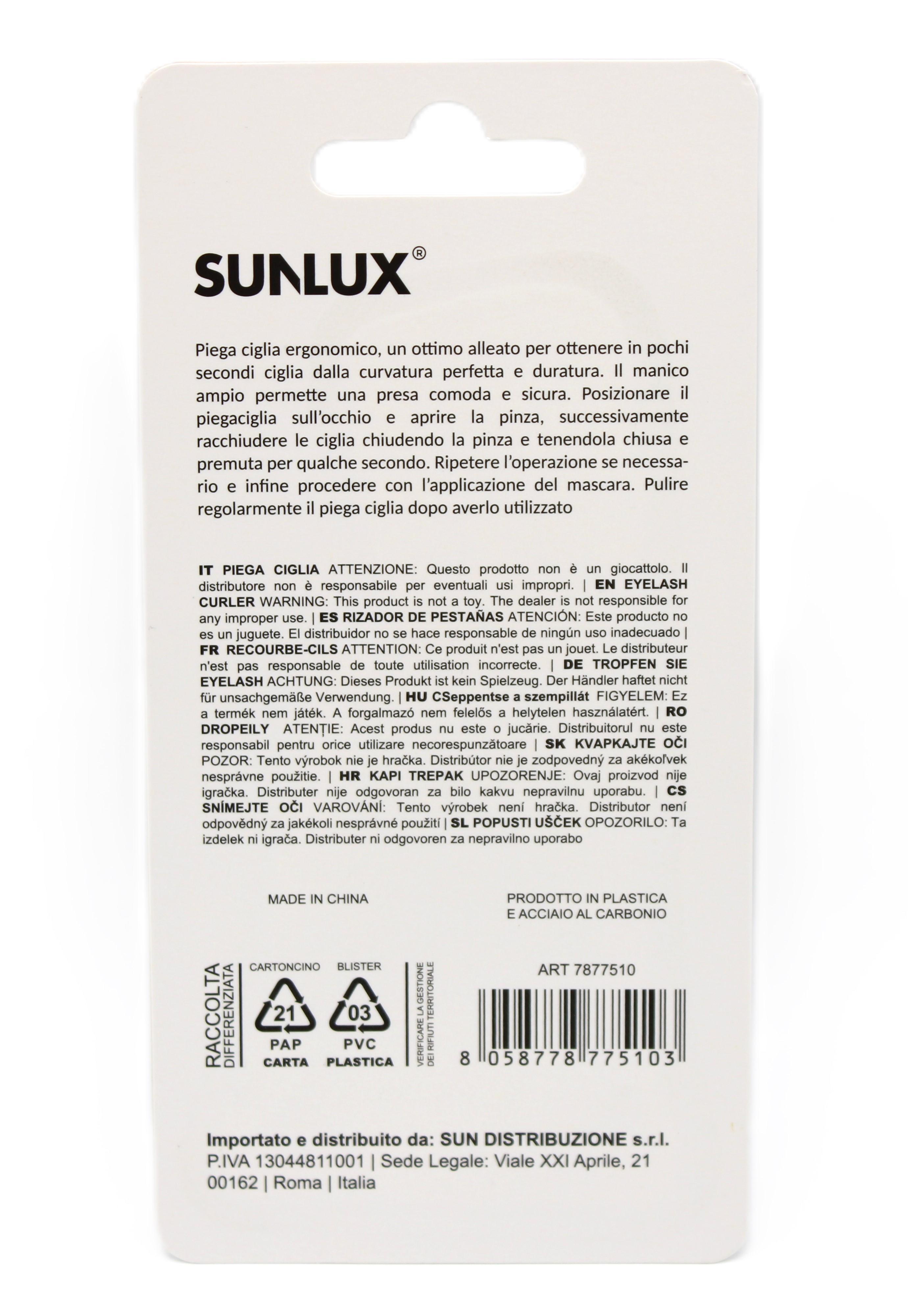 Piega ciglia Sunlux 10cm