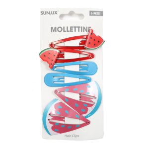 Mollettine per capelli  confezione da 6