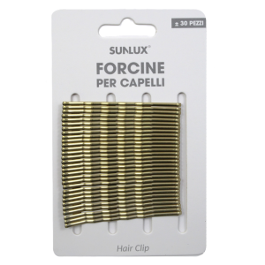 Forcine per capelli  oro 5.5cm confezione da 30