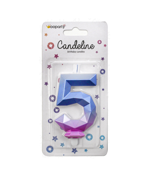 Candelina N.5 diamond gradient color 8.5cm