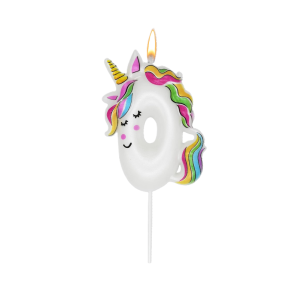 Candelina unicorn n.0 11cm