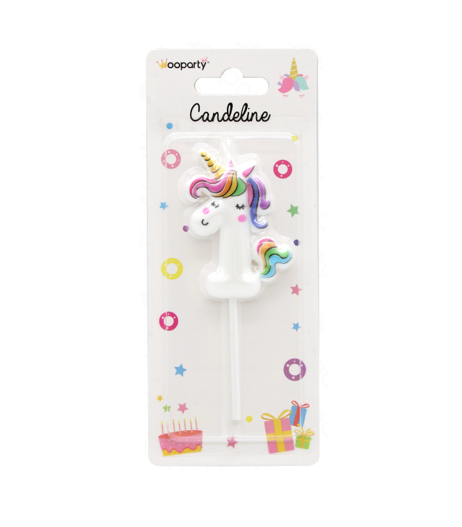 Candelina Unicorn N.1 11cm