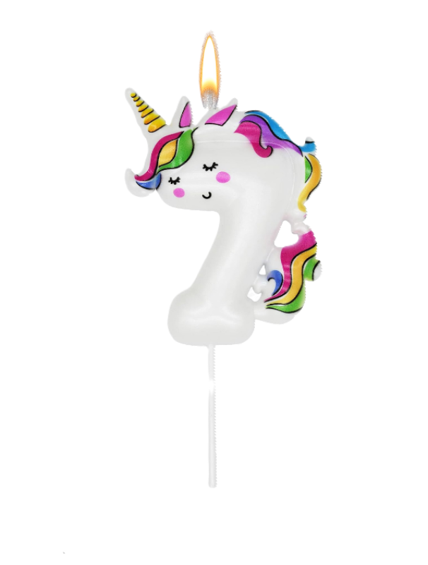 Candelina Unicorn N.7 11cm