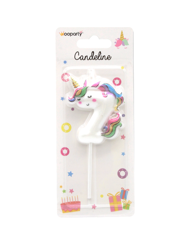 Candelina Unicorn N.7 11cm