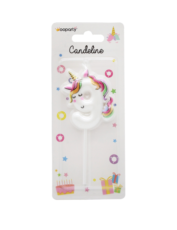 Candelina Unicorn N.9 11cm