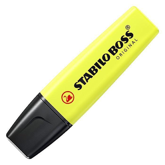 Evidenziatore Stabilo boss giallo