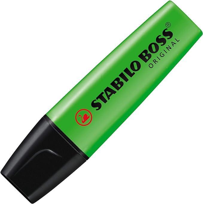 Evidenziatore Stabilo boss verde