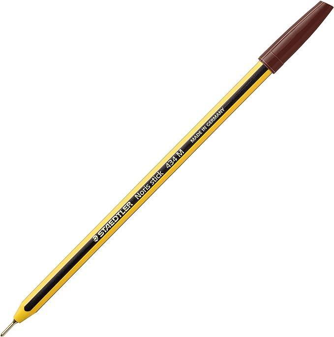 Penna sfera Staedtler Noris Stick 434 M Marrone