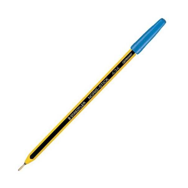 Penna sfera Staedtler Noris Stick 434 M Blu