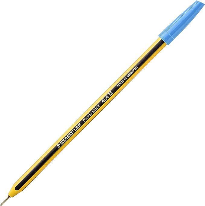 Penna sfera Staedtler Noris Stick 434 M Azzurro